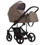 Коляска 2в1 Bebetto MAGNUM LIGHT PRO light pro 05 (т.бежевая кожа)