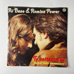 Винтажная виниловая пластинка 7 дюймов (маленькая пластинка) Al Bano and Romina Power Tu, Soltanto Tu (Mi Hai Fatto Innamorare) (Германия 1982)