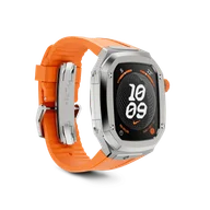 Корпус для Apple Watch SPIII45 - Титановый/Оранжевый