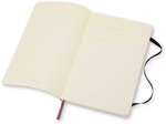 Блокнот Moleskine Classic Soft (QP616) 13х21см, 192стр. в линейку, мягкая обложка, черный