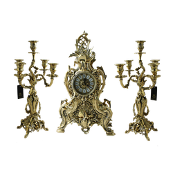Bello De Bronze Часы Конша, золото