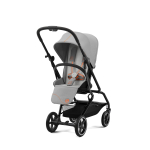 Коляска прогулочная Cybex Eezy S Twist+ 2 BLK (с дождевиком и бампером), Lava Grey
