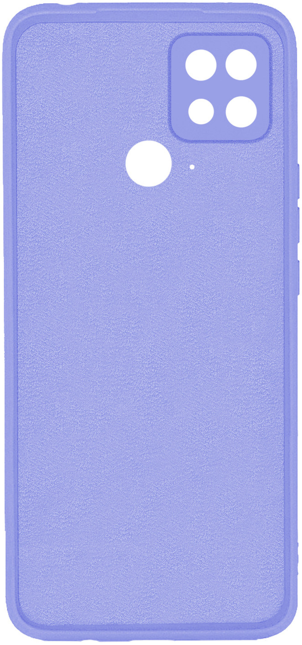 Мягкий Soft Touch чехол из силикона для XIAMI REDMI 10C с бархатной подкладкой