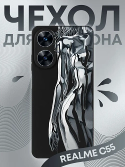 Чехол на Realme C55 с принтом