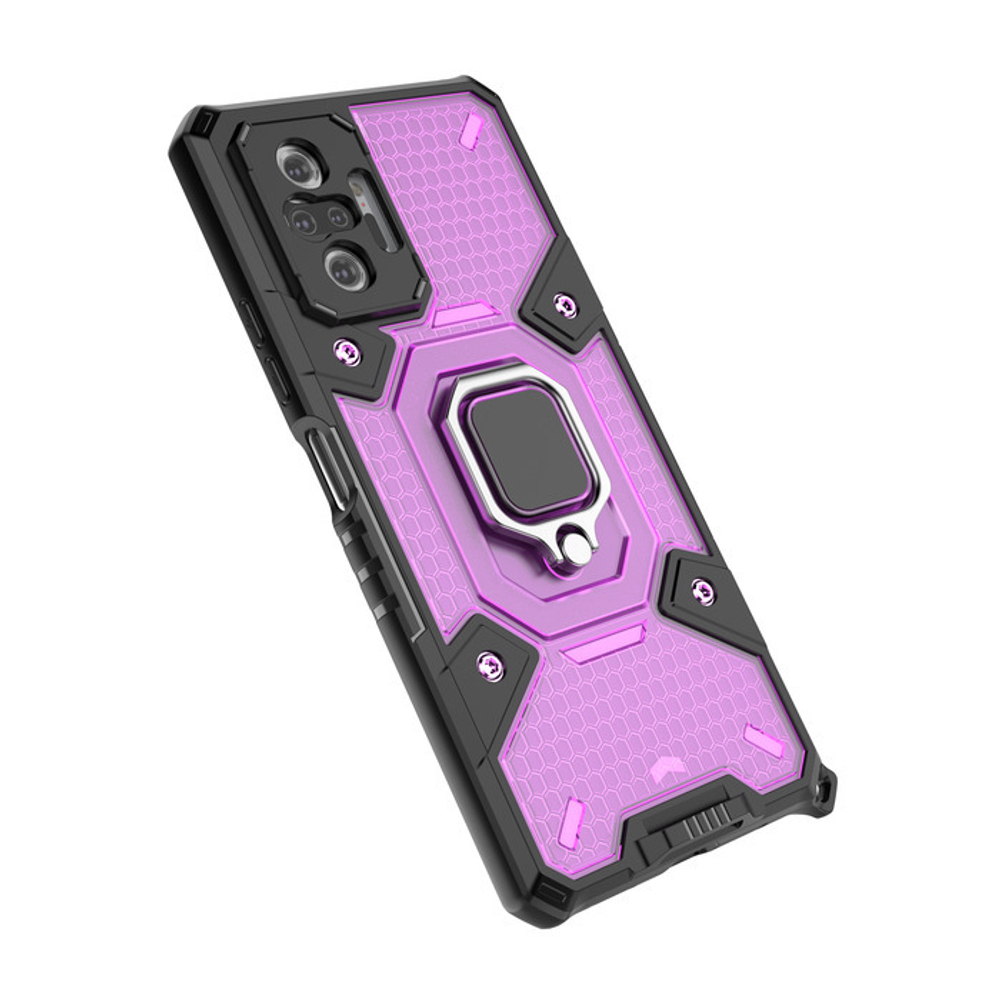 Противоударный чехол с Innovation Case c защитой камеры для Xiaomi Redmi Note 10 Pro / Redmi Note 10 Pro Max