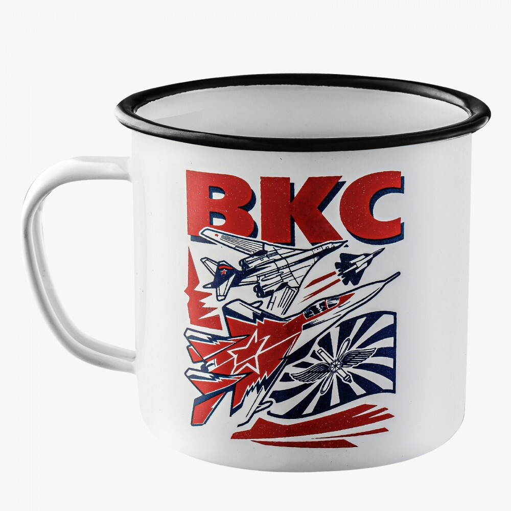 Кружка эмалированная ВКС