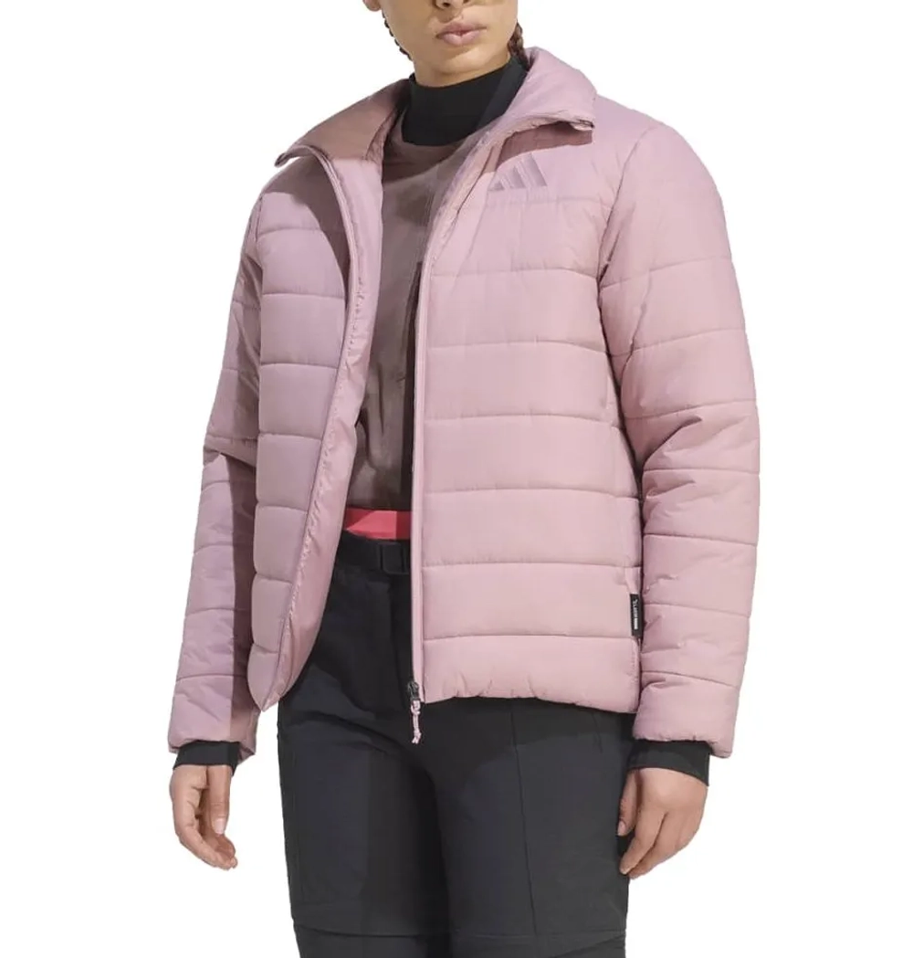 Женская теннисная куртка Adidas Multi Essentials Padded - magic mauve