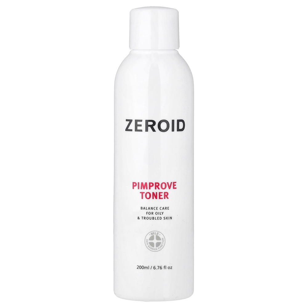 Zeroid, Pimprove, тонер, для жирной и проблемной кожи, 200 мл (6,76 жидк. унции)