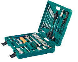 S04H52460S Набор инструмента универсальный 1/4", 1/2"DR, 60 предметов