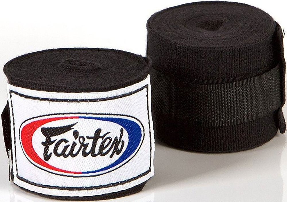 Бинты Fairtex Handwrap HW2 Black 4.5м