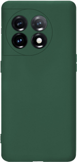 Мягкий Soft Touch чехол из силикона для ONEPLUS 11 (не 11R !) с бархатной подкладкой