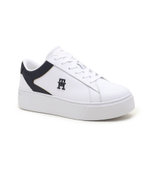 Кожаные кроссовки th platform court Tommy Hilfiger - белый(FW0FW07910)