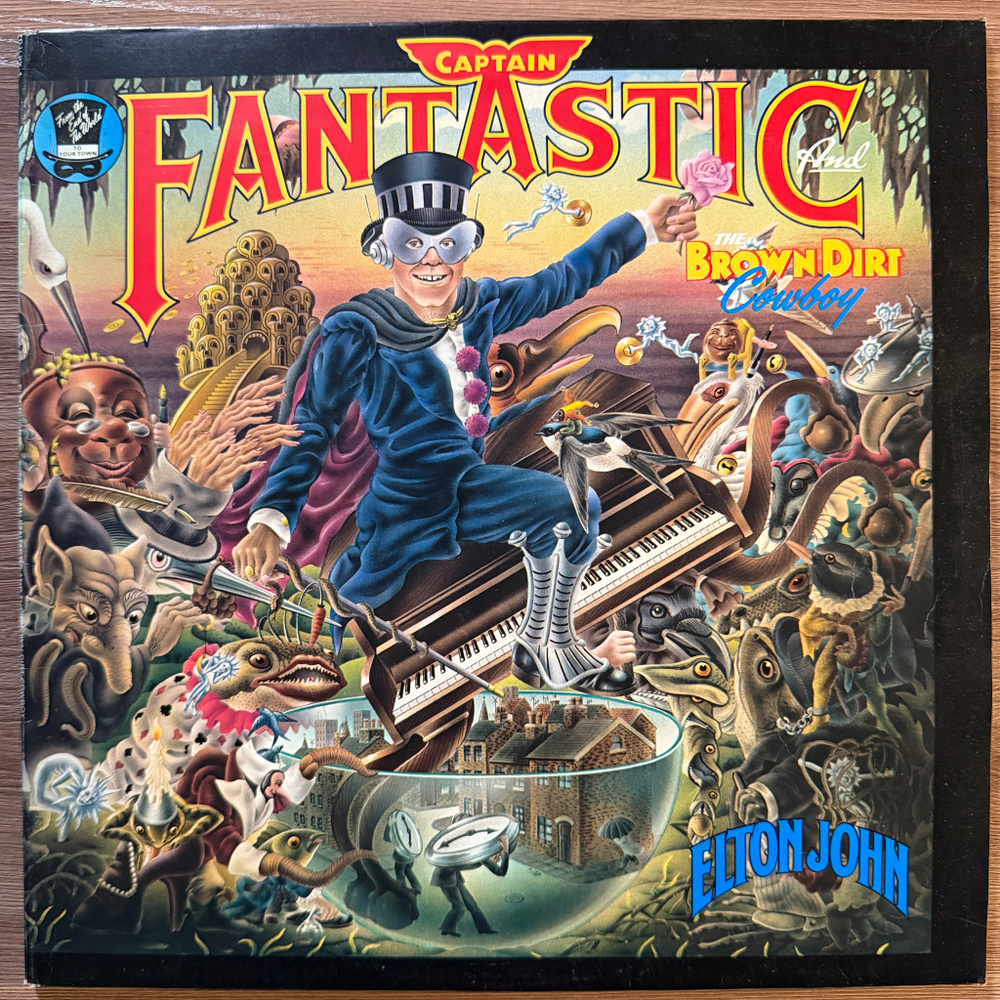 Elton John - Captain Fantastic And The Brown Dirt Cowboy (Голландия 1975г.)