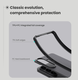 Противоударный чехол от Nillkin для смартфона Samsung Galaxy S26, серия Super Frosted Shield Pro