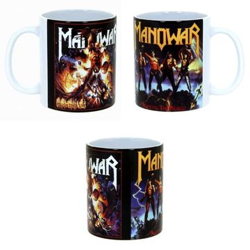 Кружка Manowar Hell on Stage / Fighting the World (154)