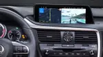 Мультимедиа блок c навигацией для Lexus RX200t, RX300, RX350, RX450h 2015-2019 (штатный экран 12.3") - Kuberg BNR-16LXQI Android 10, Быстрая, 4G SIM-слот, CarPlay, сенсорная панель в комплекте
