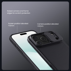 Чехол c MagSafe для смартфона iPhone 17 Pro Max от Nillkin серия CamShield Pro Magnetic Case
