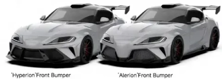 Обвес в стиле Moray для Toyota GR Supra A90 A91 MK5 2019-2024+ тойота супра карбоновый тюнинг Robot robotbodykits