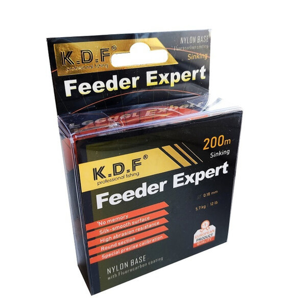 Feeder Expert монофильная леска с покрытием флюрокарбона 0.20мм