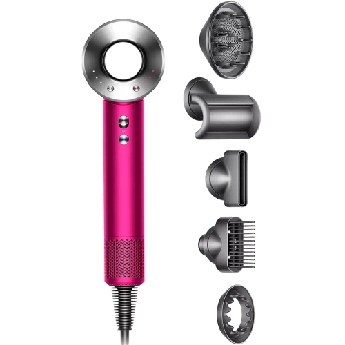 Фен Dyson Supersonic HD07, Fuchsia / Nickel (Фуксия / Никель)
