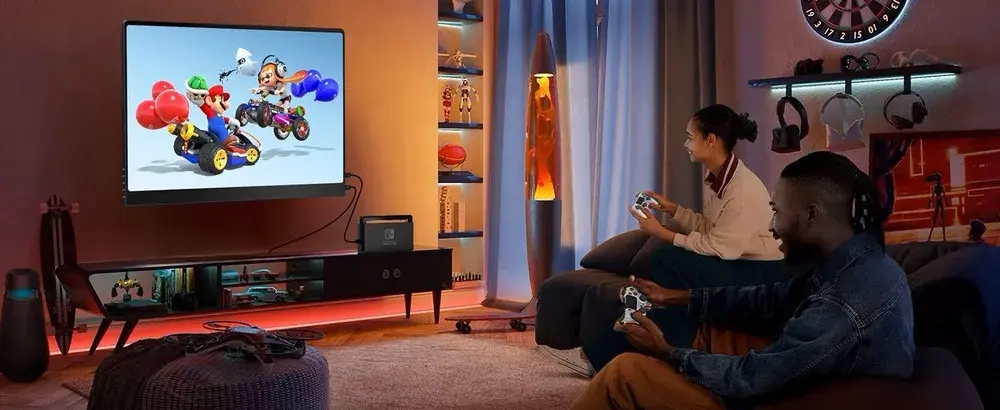 Портативный 16" сенсорный монитор с защитным чехлом Ucolor O2 Touch 3K OLED 2880x1800, 120 Гц