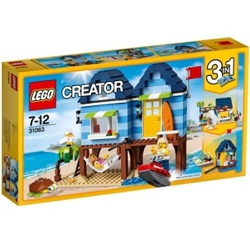 Конструктор LEGO Creator 31063 Отпуск у моря, 275 деталей, 2 мини-фигурки