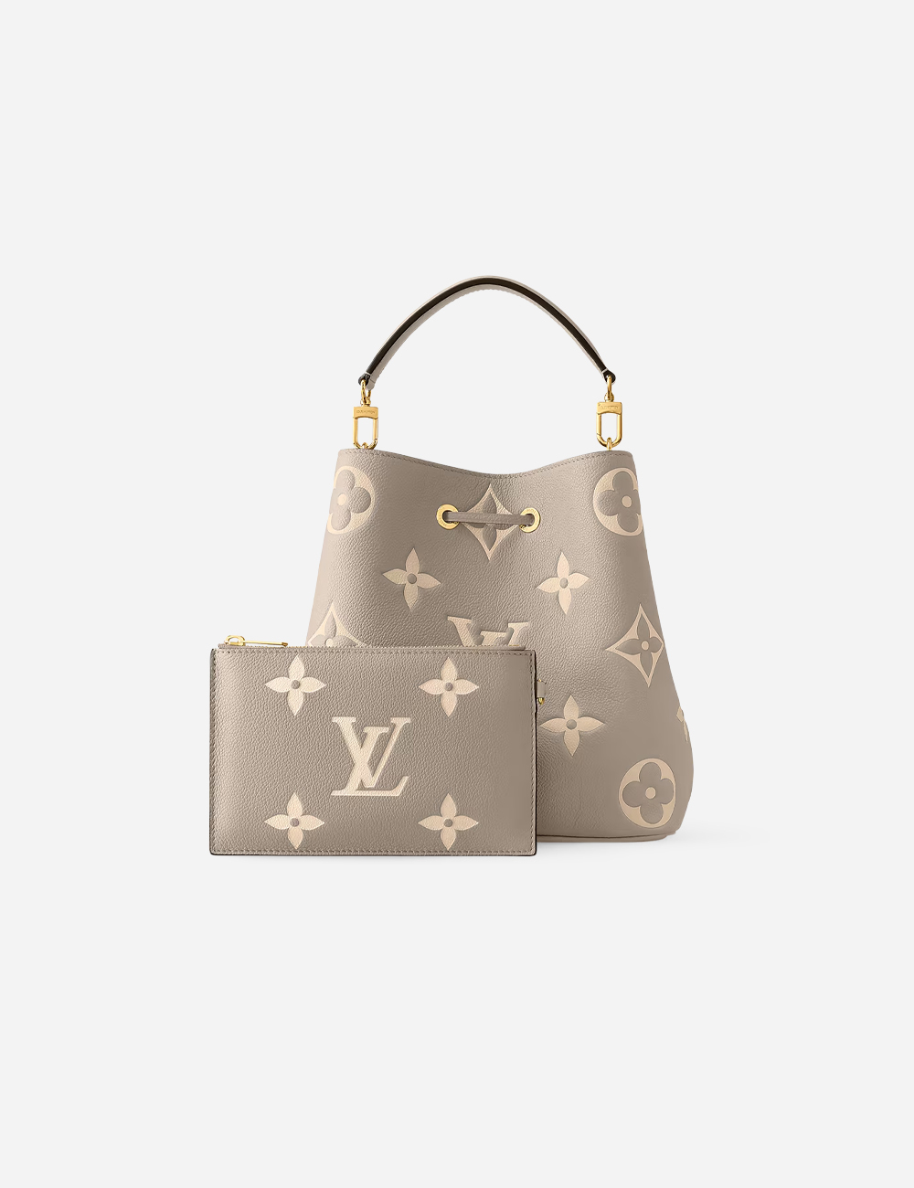 Сумка Louis Vuitton NéoNoé MM "Tourterelle / Crème"