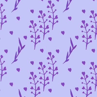 Buy fabric watercolor blade of grass purple lilac