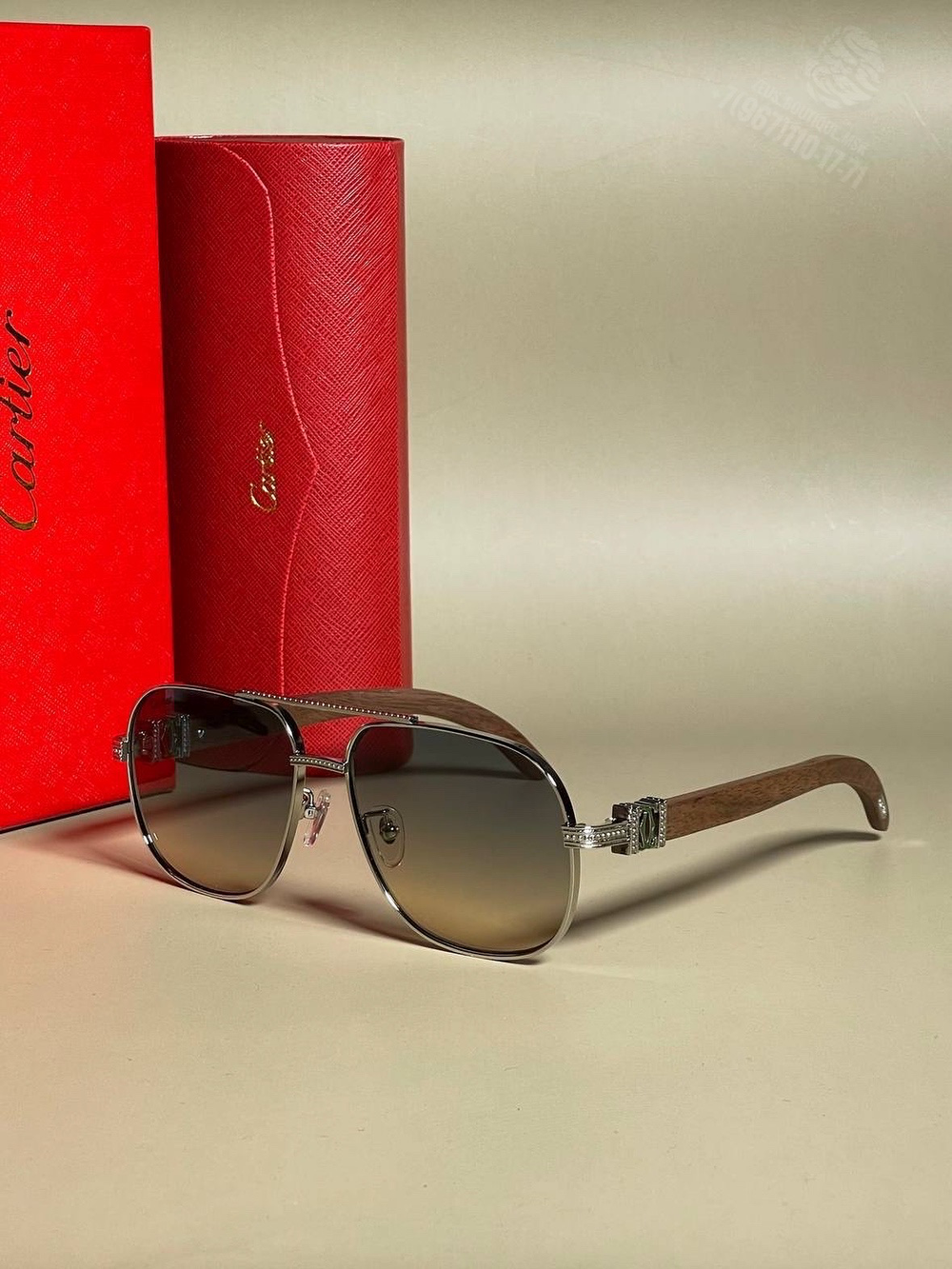 Солнечные очки Cartier