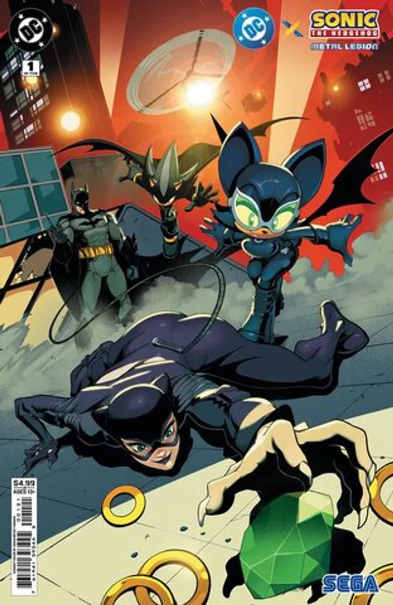 DC x Sonic The Hedgehog The Metal Legion #1 (Cover B)