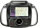 Магнитола для Ford Kuga 2 2012-2019 (без SYNC 3) - Kuberg SF-9203-1 (рамкка 9") QLed+2K, Android 13, Быстрейшая, CarPlay, 4G SIM-слот