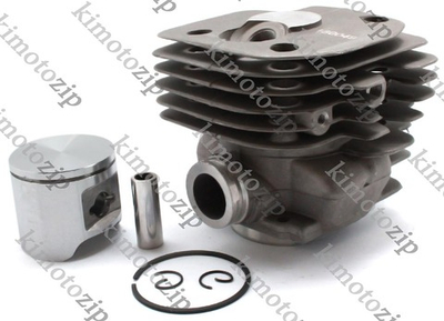 Поршневая группа б/п Husqvarna 365/372 (D:48-мм, патрубок: круг, 1-кольцо) [Kimoto]