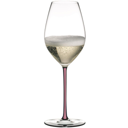 Fatto a Mano - Фужер Champagne Wine Glass 445 мл хрустальное стекло с сиреневой ножкой (stemglass)