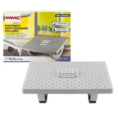 Подставка для ног с массажными роликами WMC TOOLS WMC-HR0695