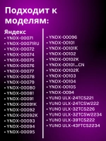 Универсальный беспроводной Bluetooth смарт-пульт дистанционного управления с голосовым вводом Алиса для Smart TV телевизоров марок Яндекс, DEXP, Hartens, Hyundai, HUAYU PDUHBT164 (RC4671605-01R, YNDX-00403, HBT164, BT-RC1935-01, RC4671605)