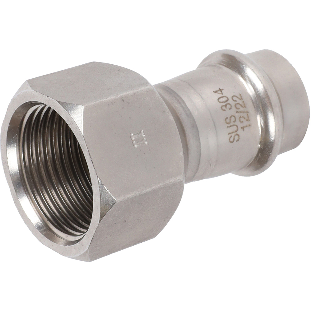 ROMMER Переходник с ВР 18x3/4" из нержавеющей стали прессовой