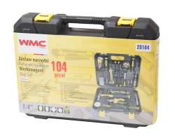 Набор инструментов 104пр. 1/4''(6гр)(5-13мм) WMC TOOLS WMC-20104