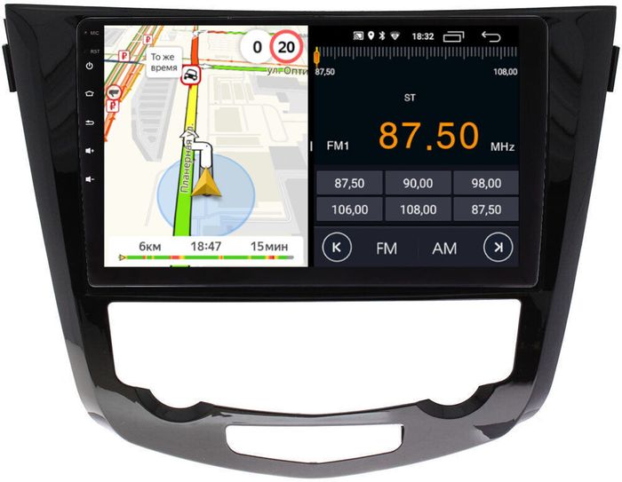 Магнитола для Nissan X-Trail T32, Qashqai J11 2014-2022 - Parafar PF988LUX2FHD на Android 13, CarPlay, 4G SIM-слот