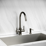 Смеситель для кухни Sancos Taper с краном для фильтра, вороненая сталь, SC4012GG, арт. SC4012GG