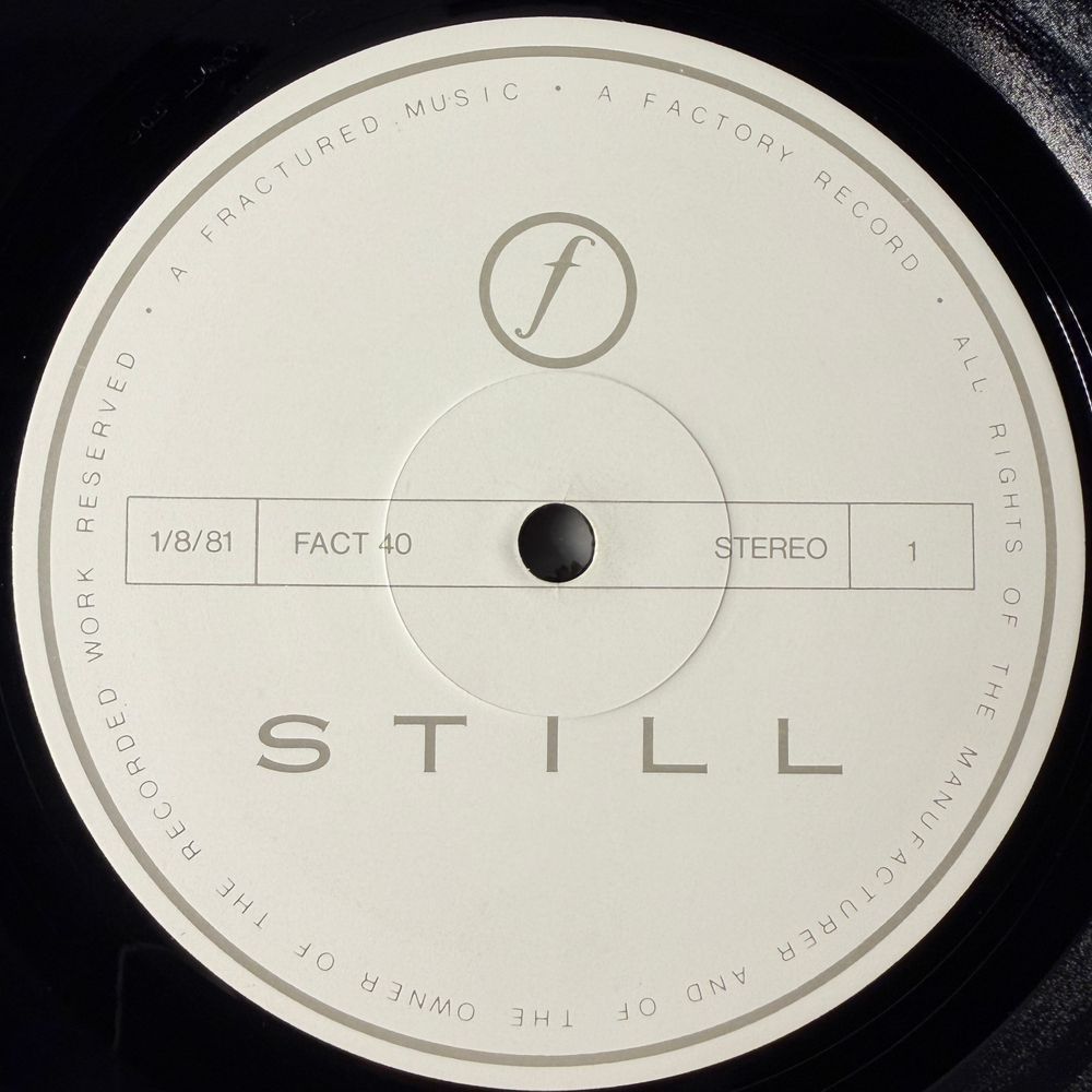 Joy Division ‎– Still 2LP (Англия 1981г.)