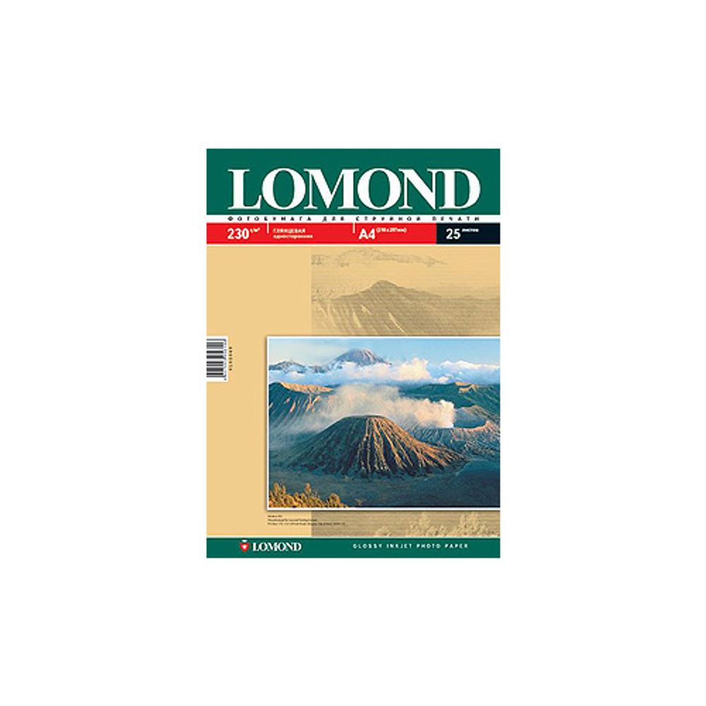 0102025 Lomond Бумага IJ А3 (глянц) 230г/м2 (50 л) | Lomond