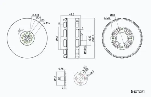 T-Motor VL8018 KV180