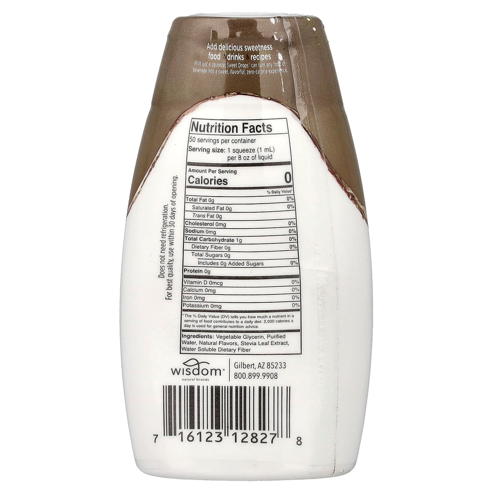 SweetLeaf Stevia, Sweet Drops®, со вкусом кокоса, 50 мл (1,7 жидк. унции)