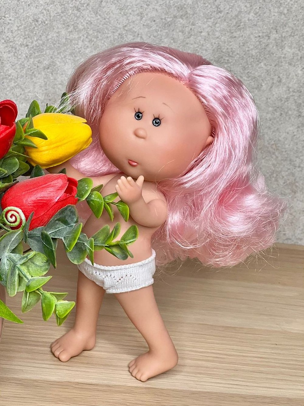 Кукла для девочки виниловая 23см Маленькая Мия без одежды (3199W26A)