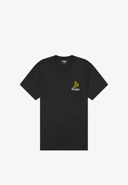 Футболка мужская WRANGLER EMBROIDERY TEE BLACK