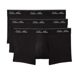 Мужские спортивные боксеры Calvin Klein Icon Cotton Stretch Script Low Rise Trunks 3P - multicolor