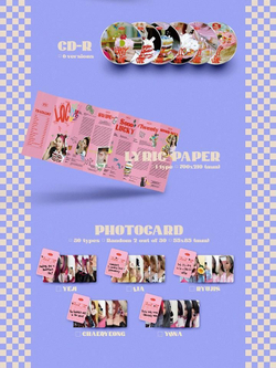Альбом ITZY - CRAZY IN LOVE 1st Album RANDOM Version