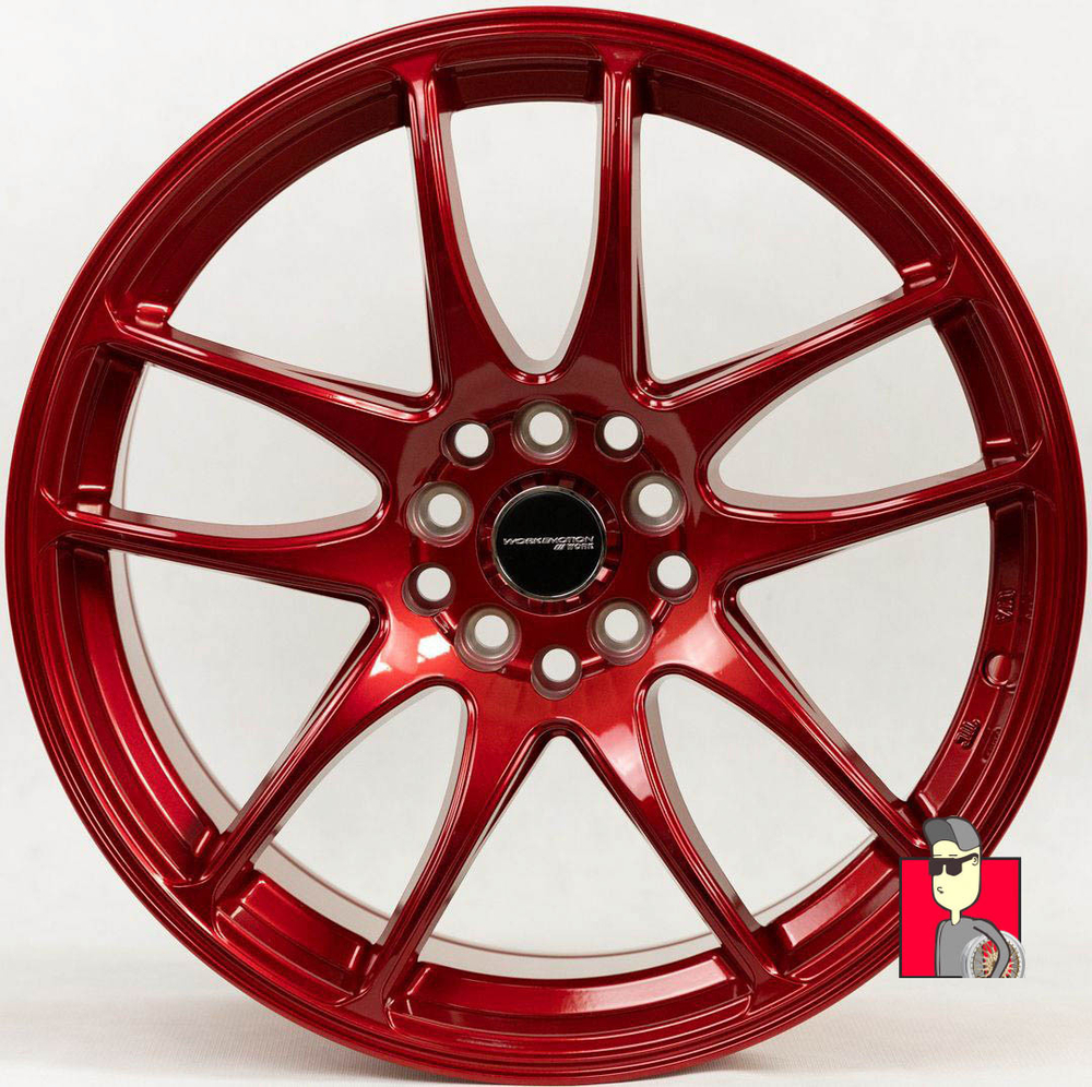 Комплект дисков Work Kiwami 17x8 et35 5x100/5x114.3