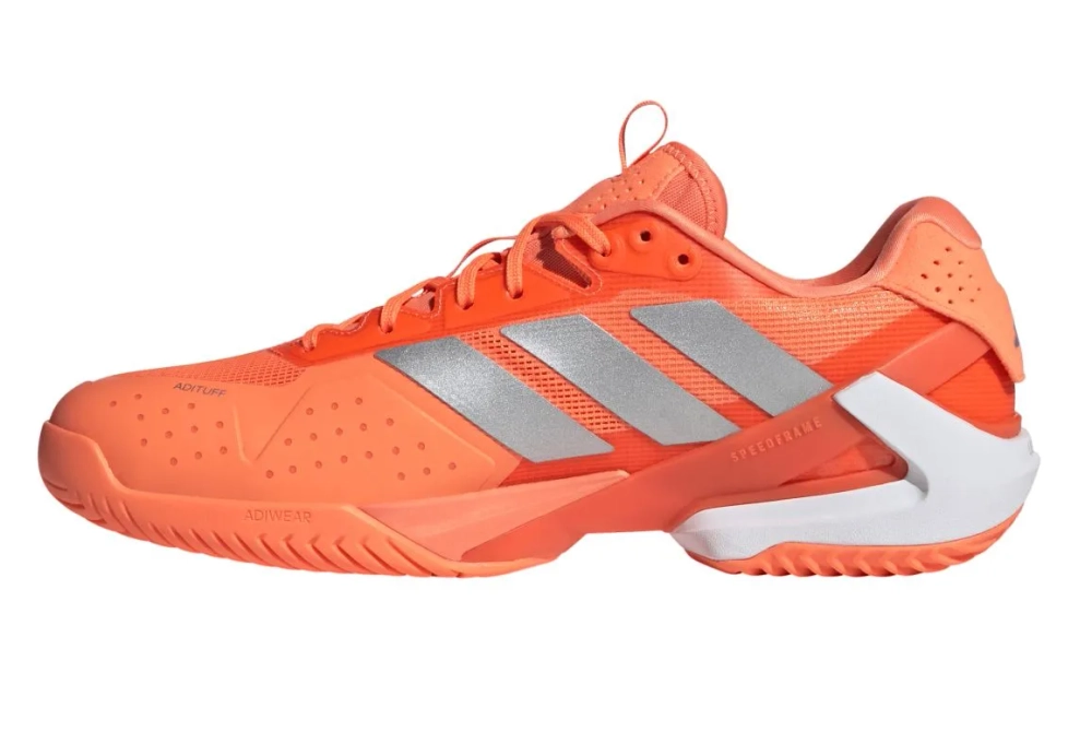 Теннисные кроссовки Adidas Adizero Ubersonic 5 M - lucid orange/silver metallic/core black