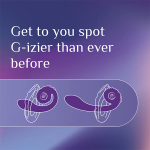 Фиолетовый вибромассажёр SVibe Gizi Snail Purple VG-P